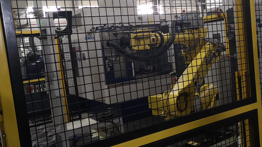 機(jī)器人機(jī)床聯(lián)線